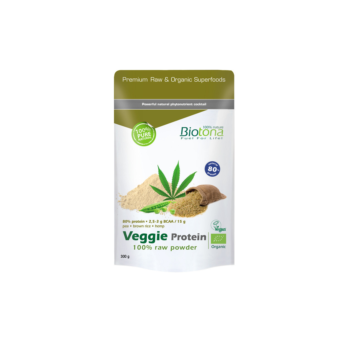 Veggie protein/proteina vegetal polvo superfood bio 300g Biotona
