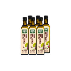 Vinagre de Sidra de Manzana sin filtrar Bio 6x500ml Naturgreen