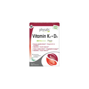 Vitamin K2 + D3 60 comprimidos Physalis