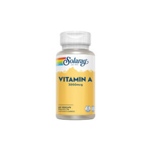 Vitamina A 3000mcg 60 vcaps Solaray