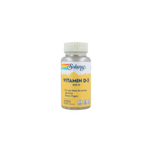Vitamina D3 400UI 120 perlas Solaray