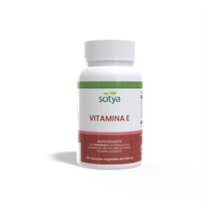 Vitamina E natural 500mg 100 capsulas Sotya