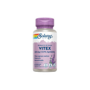 Vitex Agnus Castus Sauzgatillo 60vcaps Solaray