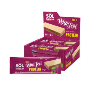 Whafeel Snack espelta Proteina Bio 20x30g Sol Natural