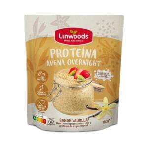Avena Overnight Proteina Vainilla S/G 300g Linwoods