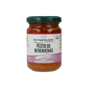 Pesto de Berenjenas vegano Bio 140g Organica Italia