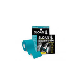 Sloan kinesiology Tape AZUL 5x5